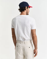 T-shirt em algodão piqué