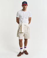 T-shirt em algodão piqué