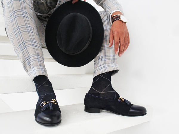 Meias 2 Color Square