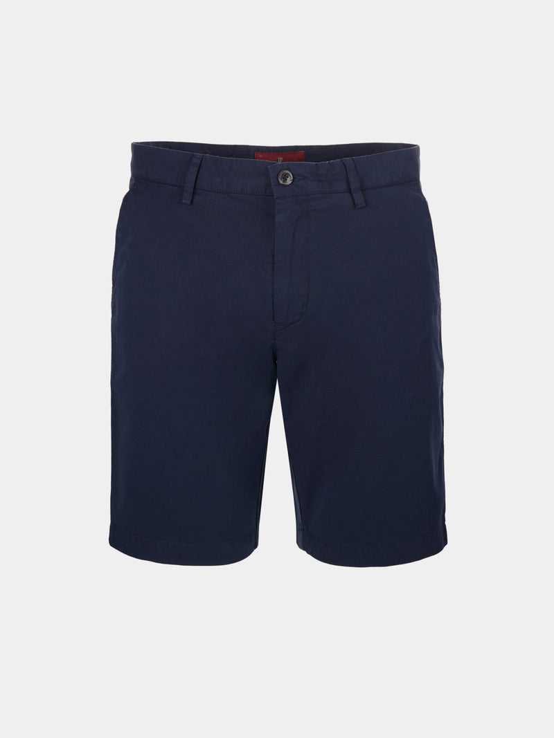 Bermudas para homem regular fit em sarja com bolsos