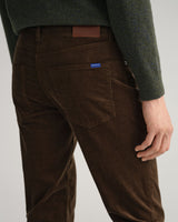 Calças de bombazina Hayes slim fit